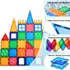 AFUNX Magnetic Tiles, 102PCS Magnet Building Blocks with 2 Cars, 3D Diamond Magnetic Blocks, Construction Stem Toys for Kids, Educational Toys for Boys Girls Ages 3 4 5 6 7 8 (102 PCS) view 2