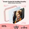 Baby Car Mirror for Baby Car Seat Safely Mirror Hook Clip Design for Rear Facing Infant Newborn 360 Rotation Baby Backseat Mirror Wide Clear View Shatterproof Easy Install Baby Essentials - Pink view 4