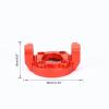 ALBARAY Upgrade Parts Compatible with Losi for LMT C Hub Carrier Spindle Carrier Set (L/R) for 1/8 RC Car Upgrades Parts (Color : Red) view 2