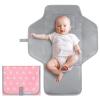 2 Sets PHOEBUS BABY Portable Changing Pad Travel - Waterproof Compact Diaper Changing Mat - Lightweight & Foldable Changing Station, Newborn Shower Gifts view 3