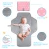 2 Sets PHOEBUS BABY Portable Changing Pad Travel - Waterproof Compact Diaper Changing Mat - Lightweight & Foldable Changing Station, Newborn Shower Gifts view 4
