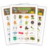 Foosproea Camping Scavenger Treasure Hunt Games Cards for Friends and Family, Outdoor Scavenger Hunts, Trip Family Holiday Party Games, Find and Seek Camping Game Set -05 view 1