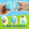 24 Pack Prefilled Easter Eggs with Animal Pop Toys, Filled Easter Eggs for Egg Hunt, Easter Basket Stuffers for Kids,Easter Party Favors Prizes, Prefilled Easter Egg with Toys view 3