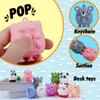 ChildFun 24 PCS Party Favors for Kids,3D Animal Pop Toys,Goodie Bags Stuffers for Kids,Pinata Stuffers Carnival Prizes,Fidget Toys Bulk,Prize for Classroom,Suction Toys for Toddlers view 3