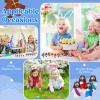 Bememo 100 Pcs Jesus Toys Little March for Jesus Figurine Miniature Tiny Doll to Hide and Seek Classic Religious Gifts for Easter Egg Stuffers (Lively Colors) view 3