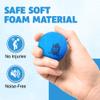 ACE HOCKEY Mini Hockey Balls - Set of 6 Soft Foam Balls - 2" Size - Indoor Safe for Knee, Floor Hockey Training & Fun - Multiple Colors Included (Multi) view 3