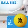 ACE HOCKEY Mini Hockey Balls - Set of 6 Soft Foam Balls - 2" Size - Indoor Safe for Knee, Floor Hockey Training & Fun - Multiple Colors Included (Multi) view 4