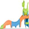 Step2 Dino Dash Up & Down Roller Coaster Kids Ride On Toy, Push Car, Indoor/Outdoor Playset, Made of Durable Plastic, Max Weight 50 lbs., for Toddlers 2-5 Years Old view 1