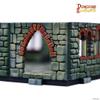 Dungeons & Lasers Stone Tower RPG Terrain for DND and 5E Compatible Miniature Games - Modular Design for Fast Assembly - Unpainted - Ages years 14+ view 3