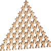Maple Landmark Stacking Dudes (45pc Set) - Made in USA view 1