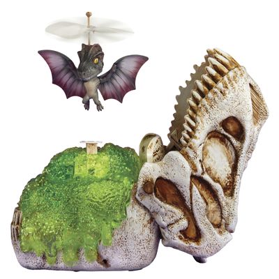 GrossMos Flying Dino (Blue), Interactive, Ages 4+ Years