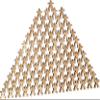 Maple Landmark Stacking Dudes (100pc Set) - Made in USA view 1