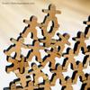 Maple Landmark Stacking Dudes (100pc Set) - Made in USA view 3