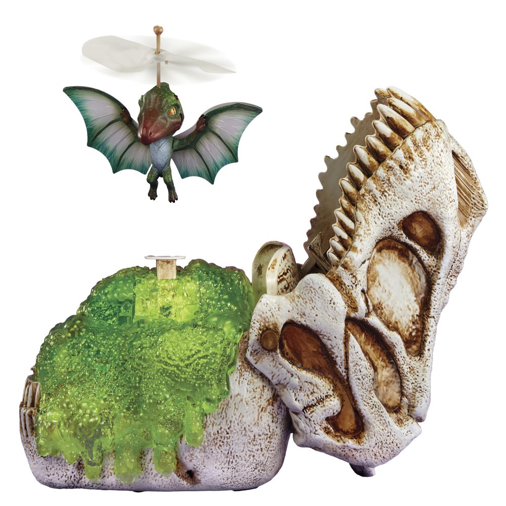 GrossMos Flying Dino (Green), Interactive, Ages 4+ Years