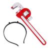 IWOWHERO 2pcs Halloween Head Prop Wrench Halloween Headband Bleeding Effect Creepy Headwear for Party view 1