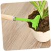 BESPORTBLE 2sets Mini Metal Garden Tools Set Trowel Rake Shovel Kids Size Safe Toys for Boys Girls 3pcs*2 view 3