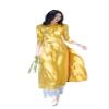 A6 Yellow Blue Ao dai Vietnam No pants Vietnamese Traditional Ao Dai For Women, Ao Dai For Women, Vietnamese Dress For Women, Dress For Women ao dai Tet Lunar New Year (3XL, Yellow) view 1