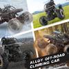 Jiakora RC Cars Remote Control Car 1:12 Off Road Truck, Metal Shell LED Headlights Offroad Monster RC Truck, 4x4 All Terrain Hobby RC Cars Toys for Boys Kids Adults Gifts 8-12 view 3