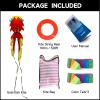 43ft Large Kites for Adults,3D Goldfish Frameless Soft Umbrella Giant Flying Kites,Easy to Fly with 330Ft Kite String in Beach and Amusement Parks-Ages 12+ (Yellow red) view 4