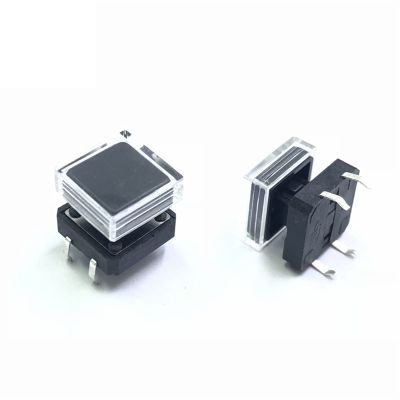 10pcs B3F Tactile Push Button Switch +A14 Color Hat 10pcs + Transparent Cap 10pcs Momentary Tact Touch Micro Switch 12 * 12 * 7.3mm