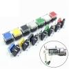10pcs B3F Tactile Push Button Switch +A14 Color Hat 10pcs + Transparent Cap 10pcs Momentary Tact Touch Micro Switch 12 * 12 * 7.3mm view 2
