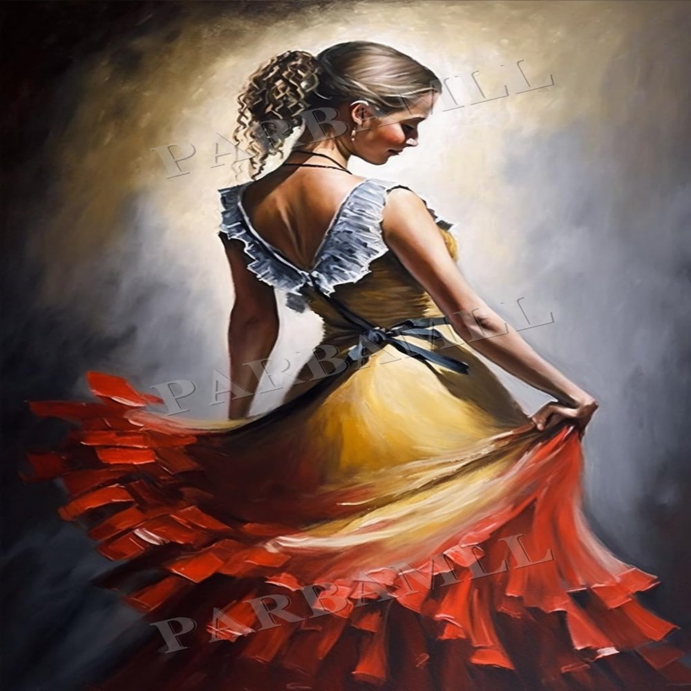 1000 Piece Adult Jigsaw Puzzle, Ballet Dancing Girl, Puzzle Educational Gift, Room Decor or Cafe Decor Exercise Willpower Relaxation or Gifts for Friends