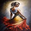 1000 Piece Adult Jigsaw Puzzle, Ballet Dancing Girl, Puzzle Educational Gift, Room Decor or Cafe Decor Exercise Willpower Relaxation or Gifts for Friends view 1