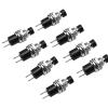 ERNZI 10PCS PBS-110 Push Button Switch,Momentary Push Button Switch,Auto Reset Switch for Electromagnetic Starter, Contactor, Relay LAY37-10M view 2