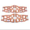 KEBEILEE CNC #7075Aluminum Lower Suspension arms for TRAXXAS XRT 1/6 (Orange) view 1