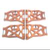 KEBEILEE CNC #7075Aluminum Lower Suspension arms for TRAXXAS XRT 1/6 (Orange) view 2