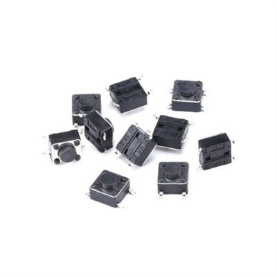 ERNZI 50Pcs 6 * 6 * 4.3/5/6/7/8/9/10mm Mini Micro Switch SMD 4 Pin Momentary Tactile Tact Push Button (Color : 6x6x9 in Bulk) (Color : 6x6x9 in Bulk)