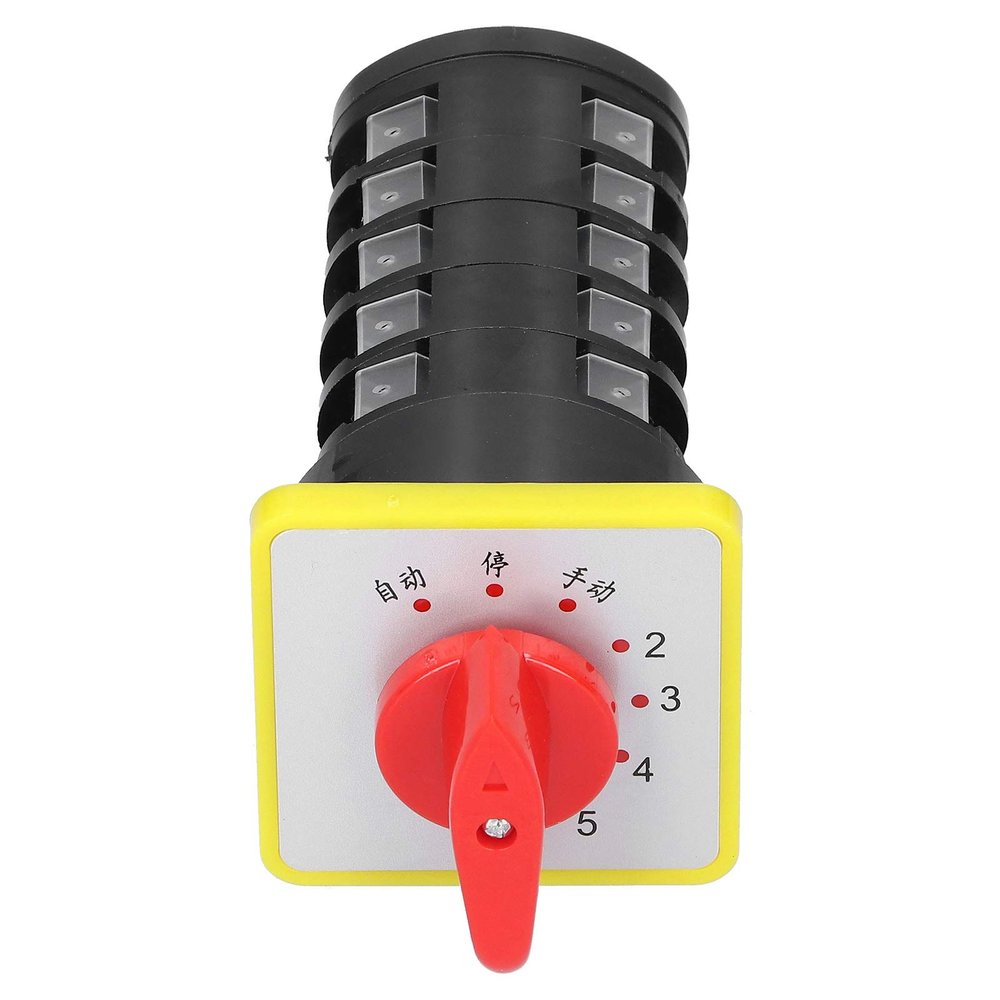 110?380V 16A Universal Switch,8 Position Universal Switch Transfer Conversion Switch Electric Transfer Switch