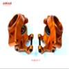 KEBEILEE CNC 7075#Aluminum Front Steering Blocks & C hub for TRAXXAS XRT 1/6 (Orange) view 2