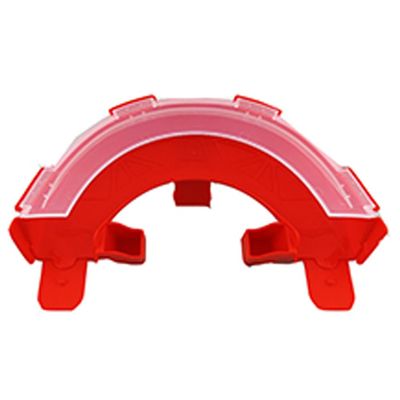 Replacement Part for Hot Wheels Track Builder Unlimited Power Boost Box Playset - GNJ01 ~ Replacement Red U-Turn Track Piece