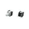 10pcs 5.8 * 5.8 Self-Locking/Reset PCB Keyboard Micro Switch Push Tactile Power Self Lock On/Off Latching Switch 6pin Mini 12V0.1A view 2