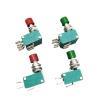 12mm DS-438 DS-448 Momentary Push Button Switch Micro Switch 16A/250V Red Green (Color : Ds-438-g) (Color : Ds-438-g) view 2