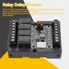 ERNZI Programmable Relay Delay Module,10-28VDC PLC Industrial Control Board,Multifunction Electronic Timer Delay Controller Switch view 3