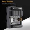ERNZI Programmable Relay Delay Module,10-28VDC PLC Industrial Control Board,Multifunction Electronic Timer Delay Controller Switch view 4