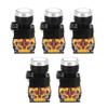 Push Button Switch,5pcs 22mm 37V-440V Push Button Switch,SelfResetting Switch,Round Button Switch Without Light,Rgonomic Button Design, Small Size,Easy to Mount,High Protection Grade (Red) ( Color : W view 1
