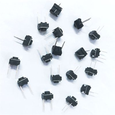 100PCS Tactile Push Button Switch 6x6x4.3 5 6 7mm 4.3 mm DIP-2 Key Micro Switch 6 * 6 * 5 4.3 6mm 7mm 2P 0.5A 12V