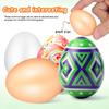 ABOOFAN Plastic Easter Fake Eggs 40Pcs Artificial Chicken Egg Brown White Eggs for Craft Nest DIY Painting Toy Easter Party Home Decor view 4