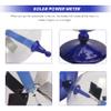 Hubceuo Blue Solar Power Radiometer Sunlight Energy Crookes Vanes Windmill Gift Home Desk Decoration view 3