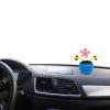 GEUGECY Genikeer Solar Powered Dancing Flower Toys, Cute Bee Butterfly Solar Powered Shaking Head Dancing Flower Car Ornament Dashboard, Flower for Car Dashboard Office Desk Home Decor view 3
