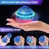Flying Ball Toy for Kids, Hand Controlled Boomerang Orb Throw-Proof Durable Mini Fly Spinner Led Lights Magic Ball Shining Cool Toys Birthday Gifts for 7 8 9 10+ Year Old Boys Girls view 3