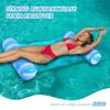1 Pack Pool Float Adults 4-in-1 Water Hammock Float,Saddle, Drifter,Lounger Inflatable Pool Floats for Swimming Pool, Beach, Hammock Pool Float view 3