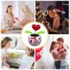 Solar Powered Dancing Figurines Toy | Solar Dancing Figurines | Valentine Solar Dancing Toys | Solar Dance Flower | Heart Swing Dancing Flower In Pots | Dashboard Solar Heart Flower Car Accessorie, 1 view 4