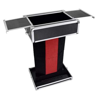 blue-ther Folding Table Fold-up Table Base Carrying Case Magic Tricks for Professional Magician