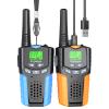 Inspireyes Walkie Talkies for Kids Rechargeable,Toys for Boys and Girls Ages 3-12, 2 Pack Long Range 2-Way Radios, Birthday Gifts,Christmas Stockings, Outdoor Play, Family Games, Hiking Camping Gear view 1