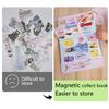 Daniel Axel Magnetic Collecting Book,Paried with Magnetic Paper Doll for Use,Gift for 3+ Year Old Girls Toddler-Only Include Magnetic Collecting Book,Not Include Paper Doll Accessories view 3