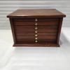 7C-NO-AV Italian Velvet Coins with 7 Drawers to Choose From view 2